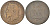 ФРАНЦИЯ 5 САНТИМОВ 1864 BB, НАПОЛЕОН III (1852-1870) KM 797.2, LE FRANC 117.12 бронза 217-222