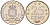 Нидерландские Антилы 25 центов 1979 Юлиана (1948-1980) KM 11 никель 4169-411