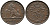 БЕЛЬГИЯ 2 САНТИМА 1905 BELGES KM 36 медь 4395-626
