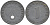 Германия 1 рейхспфенниг 1944 В KM 97, J. 369 цинк 4181-521