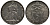 ВАТИКАН 50 ЧЕНТЕЗИМО 1942 ГОД IV, ПАПА ПИЙ XII (1939-1958), ЮСТИЦИЯ KM 34 нержавеющая сталь аUNC 3896-1625