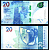 Гонконг 20 долларов 2018 Bank of China, серия чайная церемония (чаепитие) Pick 348  бумага  UNC (пресс) 7199-10-3