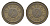 Франция жетон в 20 сантимов ND Hiroux латунь 4636-1267