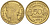 ФРАНЦИЯ 50 САНТИМОВ 1939 ТИП MORLON KM 894.1, LE FRANC 192.15 алюминиевая бронза 44-766