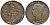 ГРЕЦИЯ 5 ЛЕПТА 1869 ВВ, КОРОЛЬ ГЕОРГ I (1863-1913) KM 42 медь 4525-744
