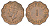 Кипр 1 пиастр 1949 Георг VI (1936-1952), год-тип KM 30 бронза UNC 4127-1321
