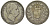 Италия 1 лира 1886 Умберто I (1878-1900) KM 24.1 серебро 27-1157
