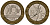 Франция 10 франков 1991 тип Гений Бастилии KM 964.1, Le Frank 375.6 биметалл 4138-334