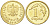 Польша 1 грош 2014 Y 923 сталь плакированная латунью UNC 4614-257