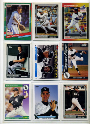 США КАРТОЧКИ БЕЙСБОЛЬНЫЕ 9 штук разных 7501-4