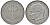 ФРГ 2 марки 1961 J, Макс Планк KM 116, J. 392 медно-никель плакированный никелем 4681-715