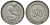 ФРГ 50 ПФЕННИГОВ 1950 G KM 109.1, J. 384 медно-никель 72-724