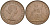 Великобритания 1 пенни 1966 Елизавета II (1952-2022) KM 897, Spink 4157 бронза 4117-621