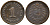 ГЕРМАНИЯ 1 ПФЕННИГ 1875 D, СТАРОГЕРБОВКА KM 1, J. 1 медь 4387-245