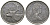 Канада 25 центов 1988 Елизавета II (1952-2022), олень KM 74 никель 4681-812