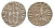 Киликийская Армения трам 1226-1271 Хетум I и царица Забель, держат крест/лев с патриаршим крестом  серебро    1516-911