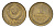 СССР 1 копейка 1991 М Y 126a латунь UNC 4684-556