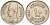 ЕГИПЕТ 10 МИЛЛИМ 1941 АН1360, ФАРУК (1936-1952) KM 364 медно-никель 4514-1226