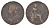 Великобритания 1/2 пенни 1896 Виктория (1837-1901) KM 789, Spink 3962 бронза 53-653