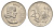 ЮАР 20 центов 1965 Ян ван Рибек (1619-1677), South Africa, легенда на английском, цветок протея KM 69.1 никель 4693-637