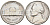 США 5 ЦЕНТОВ 1986 P, ДЖЕФФЕРСОН KM A192 медно-никель 190-157