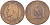 Франция 10 сантимов 1863 BB, Наполеон III (1852-1870) KM 798.2, Le Franc 134.9 бронза 114-1224