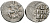 Русское Царство денга 1547-1584 Иван IV Васильевич, Московский  монетный двор, 0,34 ГР ГиК №61 серебро 262-1538