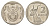 ЮАР 2 ранда 2004 KM 336 медь плакированная никелем 4626-1257