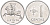 ЛИТВА 1 ЦЕНТ 1991 ГОД ТИП KM 85 алюминий UNC 4547-1145