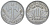 Франция 1 франк 1942 lb, тип Lourdе, правительство Виши KM 902.1, Le Franc 222.2 алюминий 25-2336