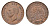 ЮАР 1/4 пенни (фартинг) 1942 Георг VI (1936-1952) KM 23 бронза 4690-1135