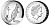 Австралия 1 доллар 2012 кенгуру, высокорельефная KM 1830 серебро PROOF 1074-1-34