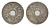 Таиланд 5 сатангов 1921 BE 2464, Рама VII (1925-1932) Y 36 никель 4674-1056