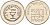 Израиль 1/2 лиры 1962 JE 5722, праздник Пурим KM 31 медно-никель UNC 189-1141