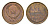 СССР 1 копейка 1984 Y 126a латунь 4684-515