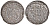 Ливония, Рига, Шведская оккупация 1621-1721 1/24 талера 1622 Густав II Адольф, штемпель KM 10 серебро  UNC  633-132