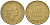 Италия 200 лир 1979 R, шестерня KM 105 алюминиевая бронза 85-333