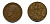 Великобритания 1 пенни 1921 Георг V (1910-1936) KM 810, Spink 4051 бронза 47-622