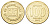 Югославия 100 динаров 1993 год-тип KM 159 латунь UNC 4699-717