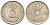 НОРВЕГИЯ 10 ЭРЕ 1949 ХОКОН VII (1905-1957) KM 383 медно-никель 116-1114