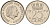 Нидерланды 25 центов 1979 Юлиана (1949-1980) KM 183 никель    4598-533