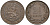 Нидерланды 2 1/2 цента 1886 Виллем III (1849-1890) KM 109 бронза 4575-922