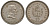 Уругвай 25 сентесимо 1960 KM 40 медно-никель 4169-928