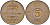 Швеция 5 эре 1962 U, Густав VI Адольф (1950-1973) KM 822 бронза 98-423
