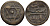 Марокко 4 фалуша 1285 Сиди Мухаммад IV, монетный двор MARRAKESH KM 166.2 бронза    3460-214