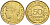 ФРАНЦИЯ 50 САНТИМОВ 1932 ТИП MORLON, OPEN 9, С ЯГОДОЙ KM 894.1, LE FRANC 192.7 алюминиевая бронза 44-723
