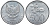 Индонезия 500 рупий 2003 цветок KM 67 алюминий 4131-325