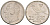 Норвегия 25 эре 1970 Улаф V (1958-1991), синица KM 407 медно-никель 4580-1039
