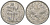 Французская Новая Каледония 1 франк 1983 птица кагу, (IEOM) KM 10, Schoen 10, Lec 46 алюминий    51-2416