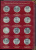 СССР набор из 64 юбилейных 1, 3 и 5 рублевых монет 1965-1991 в подарочном альбоме  медно-никель   00-00